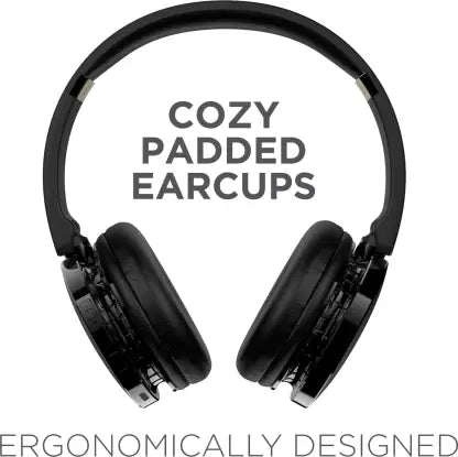 boAt Rockerz 370 | Wireless Headphone with 40mm Dynamic Driver, Bluetooth & AUX Connectivity, Upto 8HRS Playback