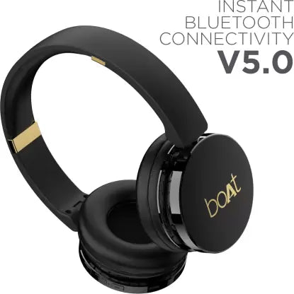 boAt Rockerz 370 | Wireless Headphone with 40mm Dynamic Driver, Bluetooth & AUX Connectivity, Upto 8HRS Playback
