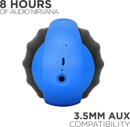 boAt Rugby | Portable Wireless Speaker with 8 Hours Uninterrupted Music, HD Sound,Super Extra Bass, Standby 360 hours