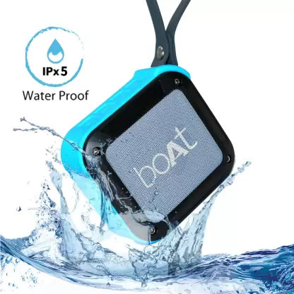 boAt Stone 200 | Portable Speaker with 10 Hours Playback, Bluetooth v4.1, IPX6 Water Resistant, Integrated Controls