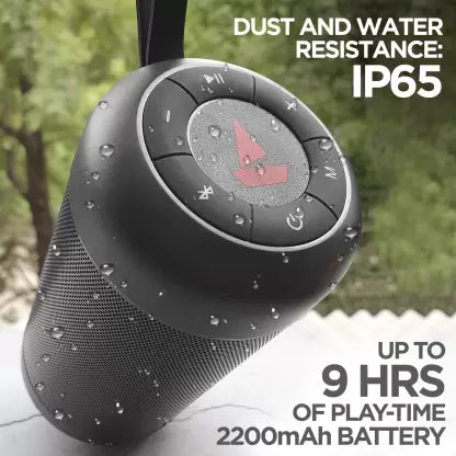 boAt Stone 800 | Portable Bluetooth Speaker with 10W Immersive Sound, 9 Hours Playback, Bluetooth 4.2, 2200  mAh Battery