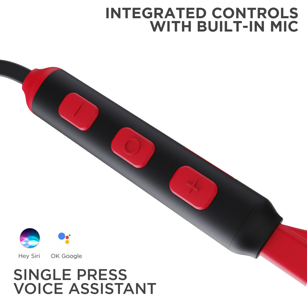 boAt 102 Wireless | Wireless Neckband with 8mm Dynamic Drivers, 15H Playback, Built-in Microphone, Magnetic Earbuds