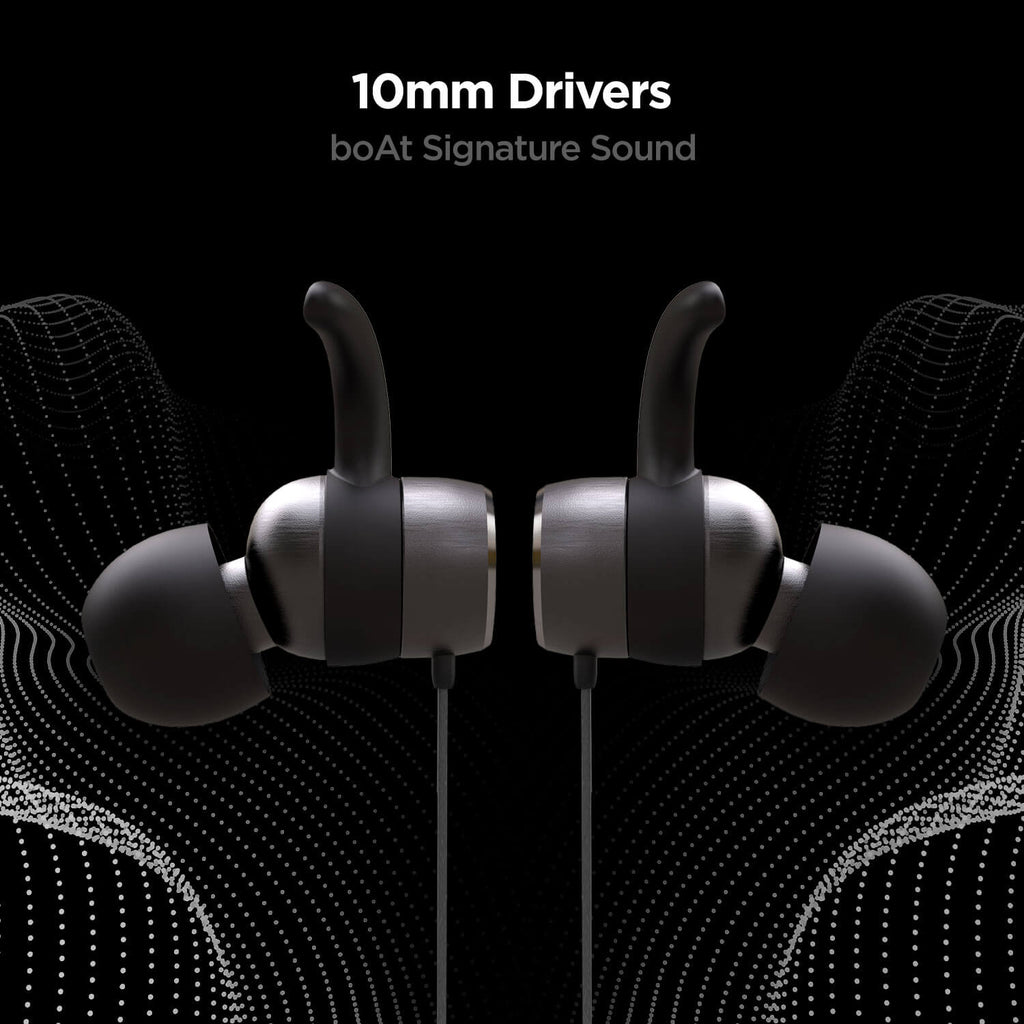 boAt Rockerz 255 Pro | Wireless Neckband with 10mm Drivers, Upto 8H Uninterrupted Music, Ergonomic and comfortable