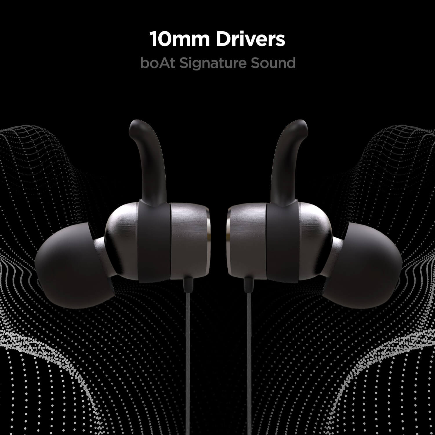 boAt Rockerz 255 Pro | Wireless Neckband with 10mm Drivers, Upto 8H Uninterrupted Music, Ergonomic and comfortable