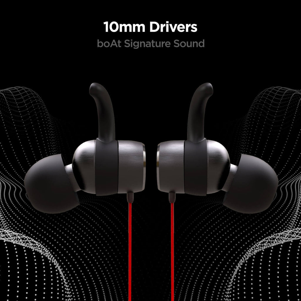 boAt Rockerz 255 Pro | Wireless Neckband with 10mm Drivers, Upto 8H Uninterrupted Music, Ergonomic and comfortable
