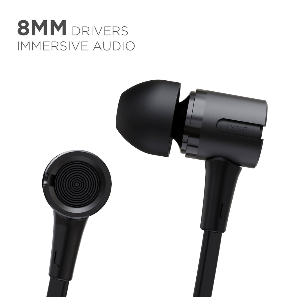 boAt 102 Wireless | Wireless Neckband with 8mm Dynamic Drivers, 15H Playback, Built-in Microphone, Magnetic Earbuds
