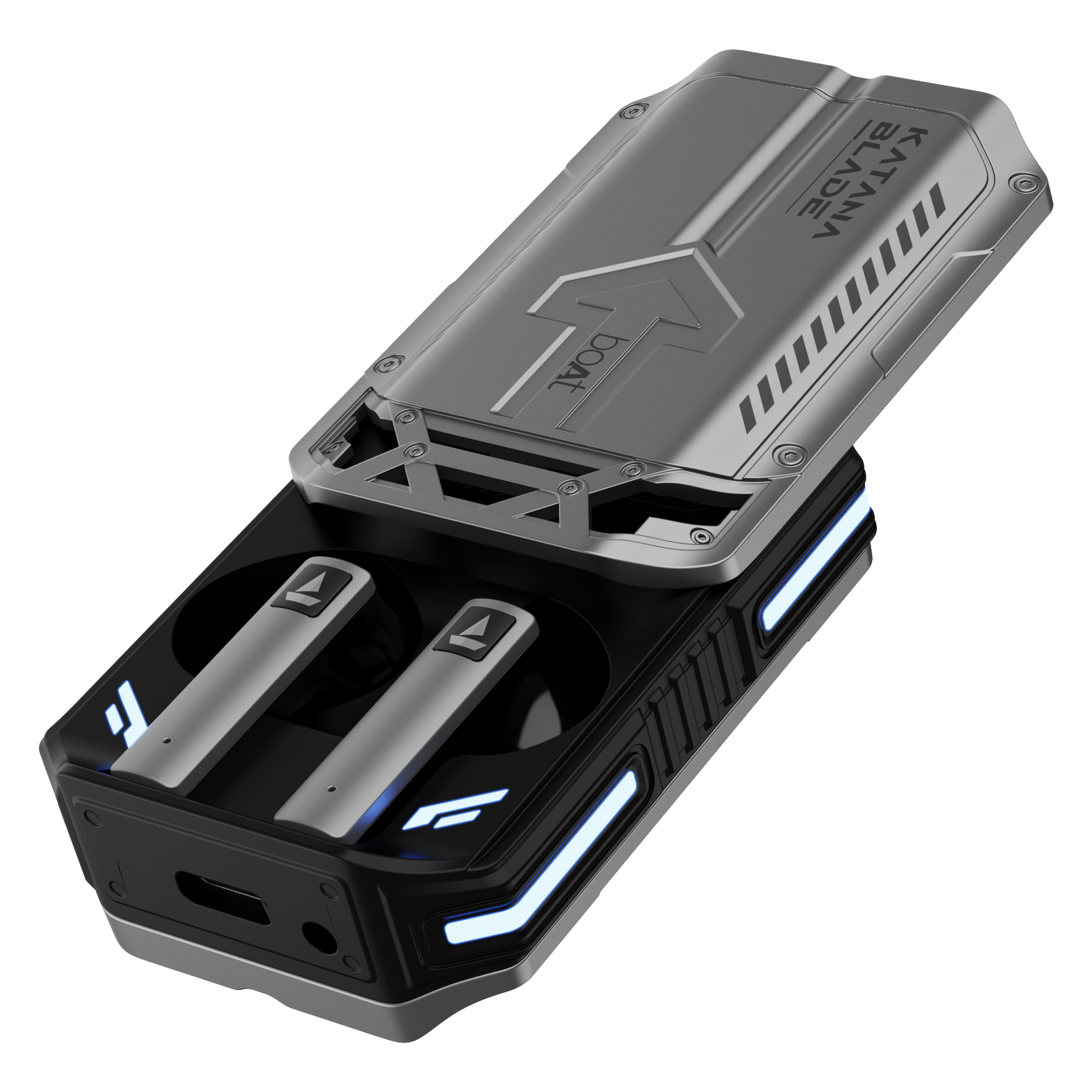 boAt Immortal Katana Blade | Bluetooth Gaming Wireless Earbuds with 50 Hours Playback, Dynamic RGB LEDs, BEAST™️Mode