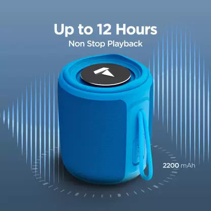 boAt Stone 350 | Wireless Speaker with 10W Stereo Sound, 12 Hours Nonstop Playtime, Lightweight Design, BT, TF Card & AUX Compatible