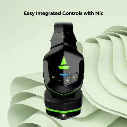 boAt Rockerz 510 | Bluetooth Headphone with super extra bass, Upto 20 Hours Playback, 50mm Dynamic Driver, 400 mah Battery