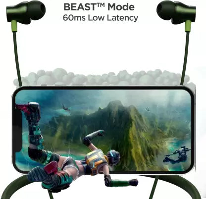 Rockerz 255 ARC | Wireless Bluetooth Neckband with ENx™ Technology, playback for 30 hours nonstop, BEAST™ Mode, Bluetooth v5.2