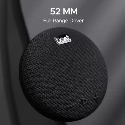boAt Stone 190 | Wireless Portable Speaker with 52mm Dynamic Driver, Up to 4hrs Nonstop Playback, IPX 6 Water Resistant