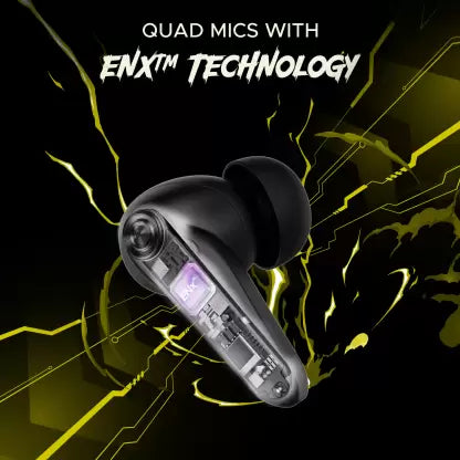 boAt Immortal 171 | Wireless Gaming Earbuds 40ms Low Latency with BEAST™ Mode, 40 Hours Gameplay, IPX5 Water, BT v5.3