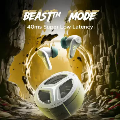 boAt Immortal 171 | Wireless Gaming Earbuds 40ms Low Latency with BEAST™ Mode, 40 Hours Gameplay, IPX5 Water, BT v5.3
