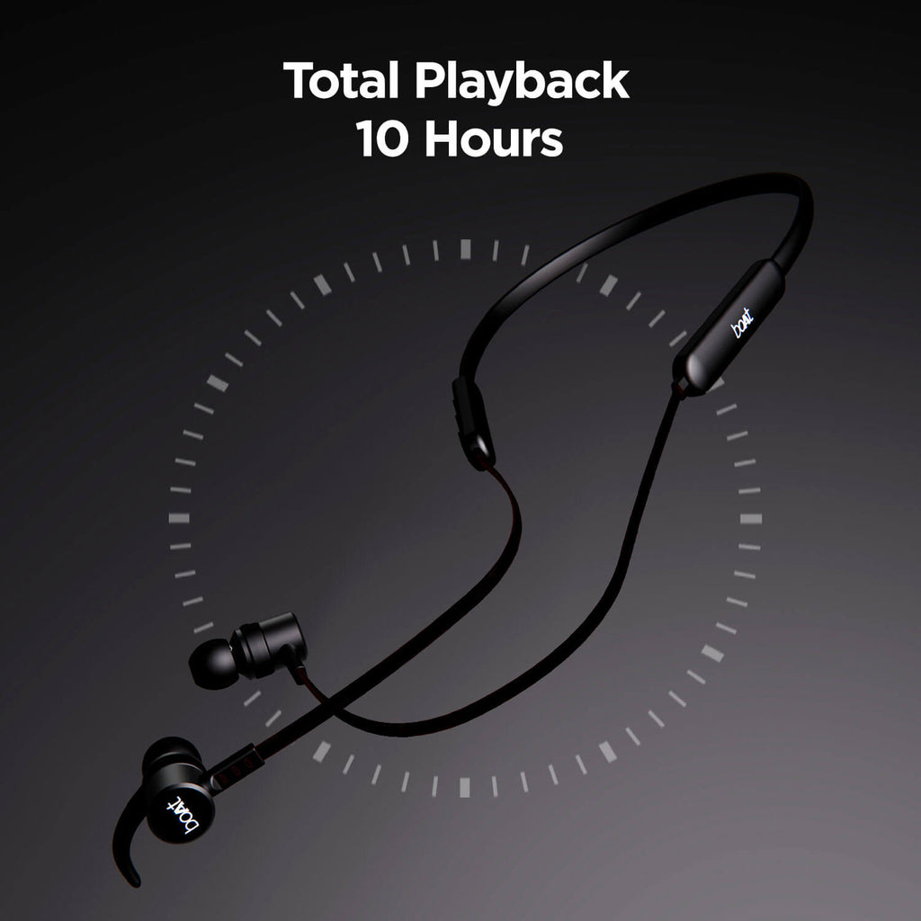 boAt Rockerz 255 Pro | Wireless Neckband with 10mm Drivers, Upto 8H Uninterrupted Music, Ergonomic and comfortable