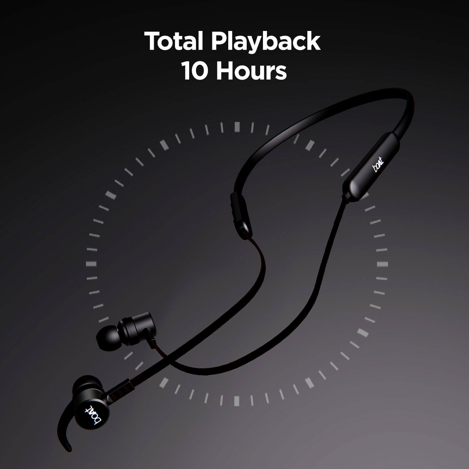 boAt Rockerz 255 Pro | Wireless Neckband with 10mm Drivers, Upto 8H Uninterrupted Music, Ergonomic and comfortable