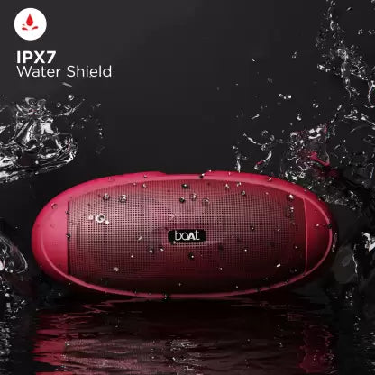 boAt Rugby Plus | Wireless Bluetooth Speaker with 16W Stereo Sound, Type C interface, Up to 7 Hours of Playtime