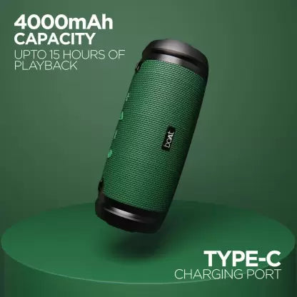 Stone 1500 | Powerful 50w Sound with Thumping Passive Radiators, Up to 15 Hours of Playtime, IPX 6 Water Resistant
