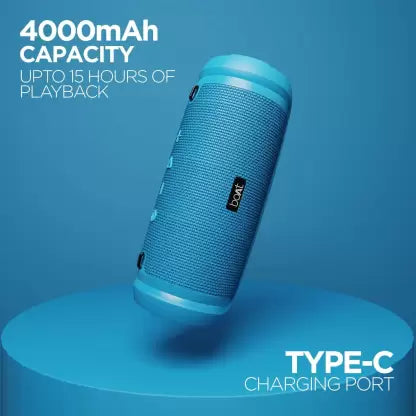 Stone 1500 | Powerful 50w Sound with Thumping Passive Radiators, Up to 15 Hours of Playtime, IPX 6 Water Resistant