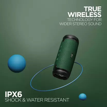 Stone 1500 | Powerful 50w Sound with Thumping Passive Radiators, Up to 15 Hours of Playtime, IPX 6 Water Resistant