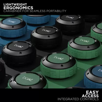 boAt Stone 160 | Mini Portable Speaker with 5W Immersive Sound Experience, Bluetooth V5.0