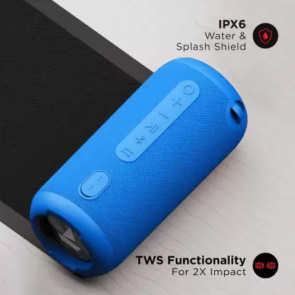 boAt Stone 850 | TWS Bluetooth Speaker with 16W boAt Signature Sound, 13 Hours of Playback, 150 Min Playtime in 15 Min Charge